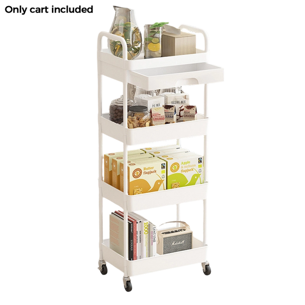 Sakerplus® Rolling Utility Storage Cart With Drawer