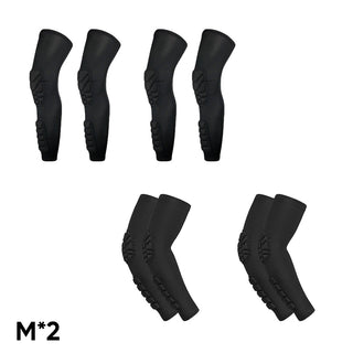 Sakerplus® Padded Knee Elbow Compression Sleeves