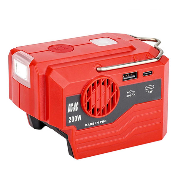 Saker 200W Power Inverter for 18-20V to 220V Adapter