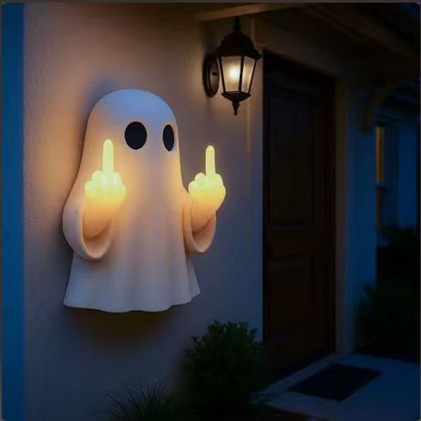 Sakerplus® Cute Ghost Night Light with Middle Finger Gesture