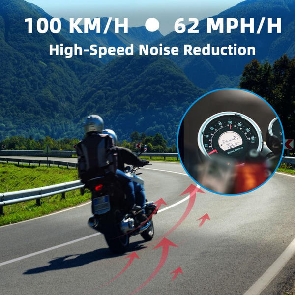 Sakerplus® Bluetooth Motorcycle Helmet Intercom System