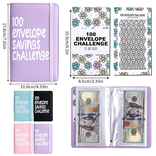 Sakerplus® 100 envelopes money saving challenge