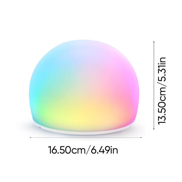Sakerplus® Squishy Egg Multicolor Tap Night Light