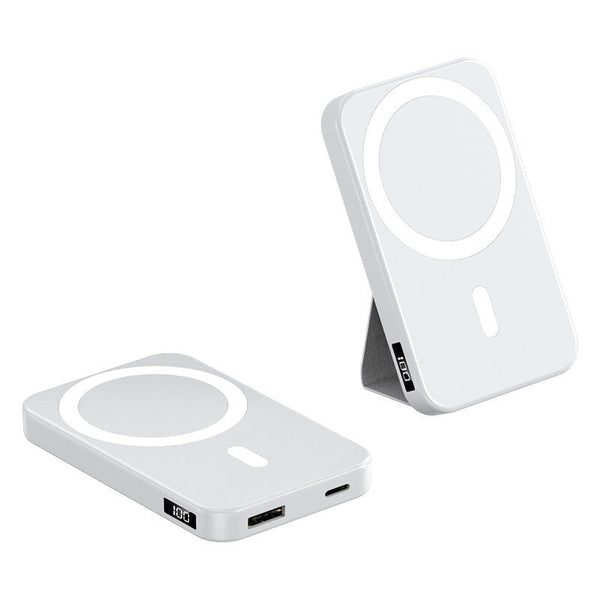 Magnetic Wireless Fast Charging Powerbank 10000mAh Portable Battery Pack with Strong MagSafe Alignment for iPhone 16 15 14 13 12 Series, Ultra Slim Lightweight USB-C Rechargeable Backup Charger with Secure Magnetic Attachment, Travel-Ready Compact Wireless Charging Power Bank for Daily Use, Outdoor Activities, Work, Commuting, and Emergency Phone Power Supply