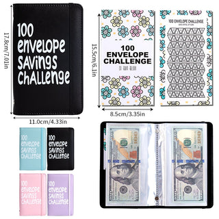 Sakerplus® 100 envelopes money saving challenge