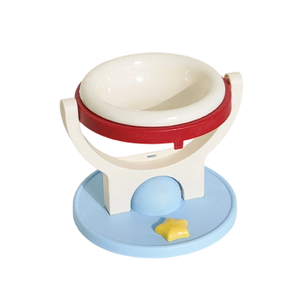 Sakerplus® Adjustable Wall Mounted Cat Bowl Set