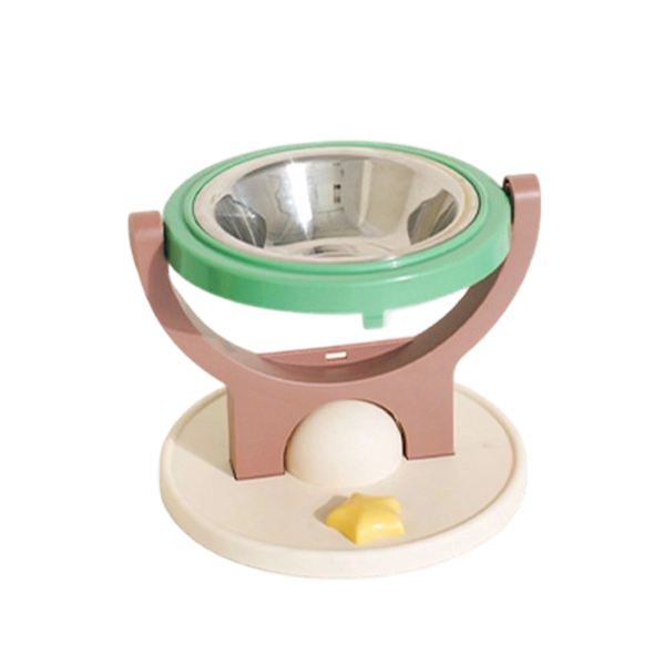 Sakerplus® Adjustable Wall Mounted Cat Bowl Set