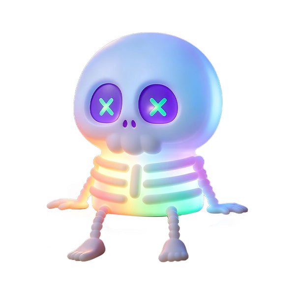 Sakerplus® Cute RGB Halloween Skeleton Night Light