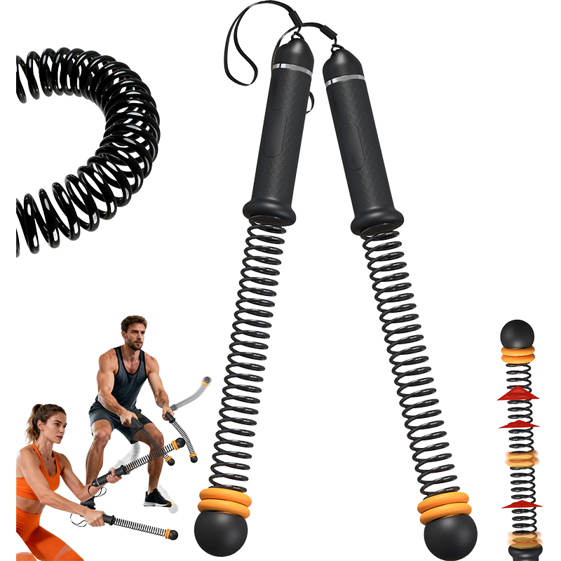 Exercise Hand Ropes Sakerplus® Adjustable Ropeless Battle Ropes Training for Home Gym ...
