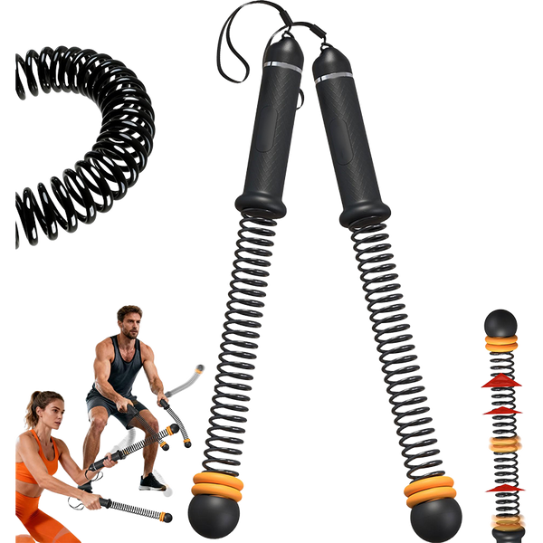 Sakerplus® Adjustable Ropeless Battle Training Ropes