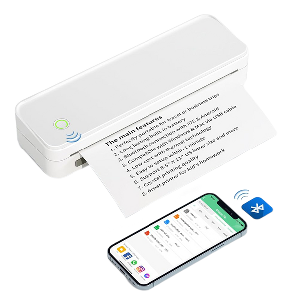 Saker Wireless Bluetooth Thermal Printer