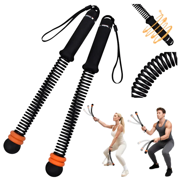 Sakerplus® Adjustable Ropeless Battle Training Ropes