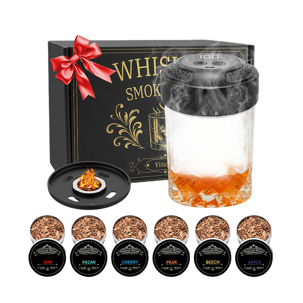Sakerplus® Electric Cocktail Whiskey Smoker Kit