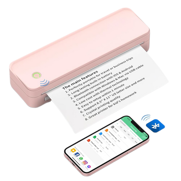 Saker Wireless Bluetooth Thermal Printer