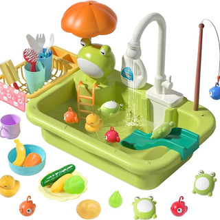 Sakerplus® Play Sink With Running Water