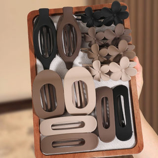 Sakerplus® 12 Pack Flat Hair Clips For Women