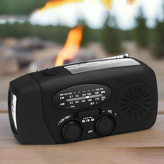 Sakerplus® Hand Crank Emergency Radio