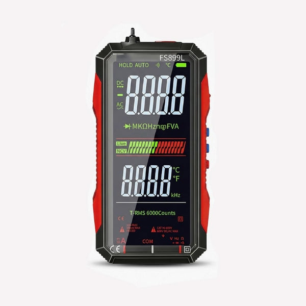 Sakerplus® True RMS 6000-Count Digital Voltmeter