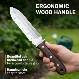 Sakerplus® Hori Hori Soil Knife for Gardening