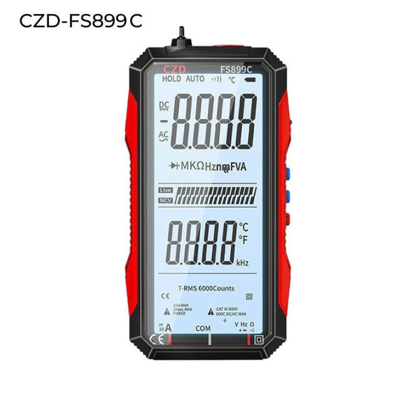 Sakerplus® True RMS 6000-Count Digital Voltmeter