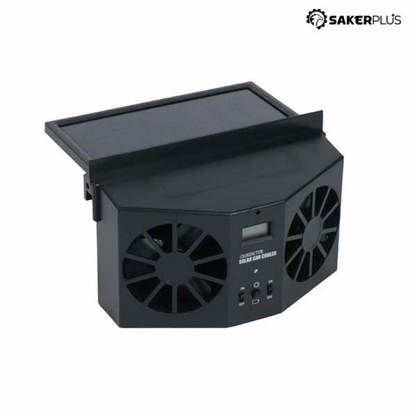 Sakerplus® Solar Powered Car Window Exhaust Fan