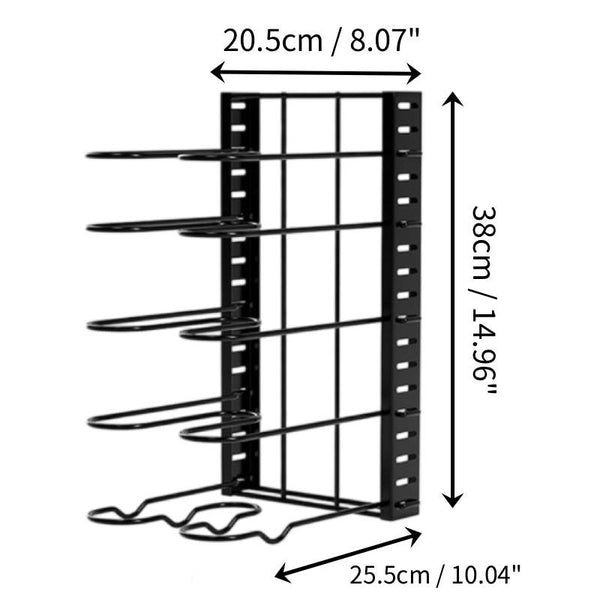 Sakerplus® Adjustable Pan Organizer