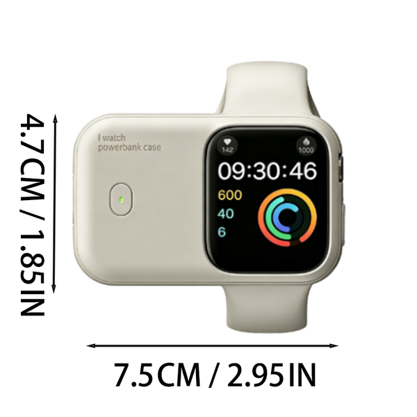 Sakerplus® Portable 1200mAh Apple Watch Charger