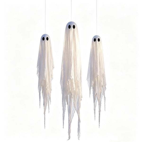 Sakerplus® Oversized Pre-Assembled Hanging Ghost Decorations