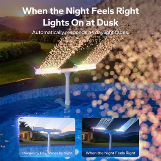 Sakerplus® Solar Pool Fountain With Lights