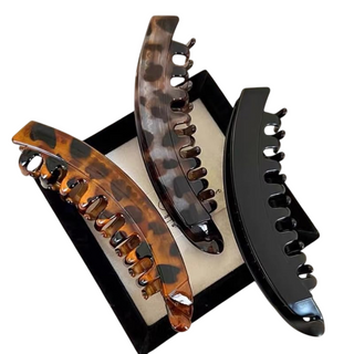 Sakerplus® Minimalist Banana Hair Clips Set