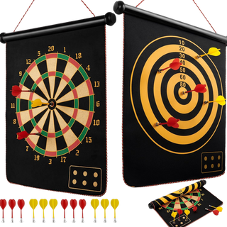 Sakerplus® Magnetic Dart Board Double-Sided Game