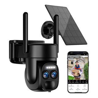 Sakerplus Solar Security Cameras Wireless Outdoor