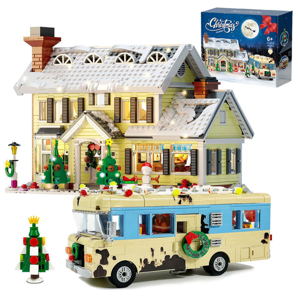 Sakerplus® Christmas Village House RV Building Set