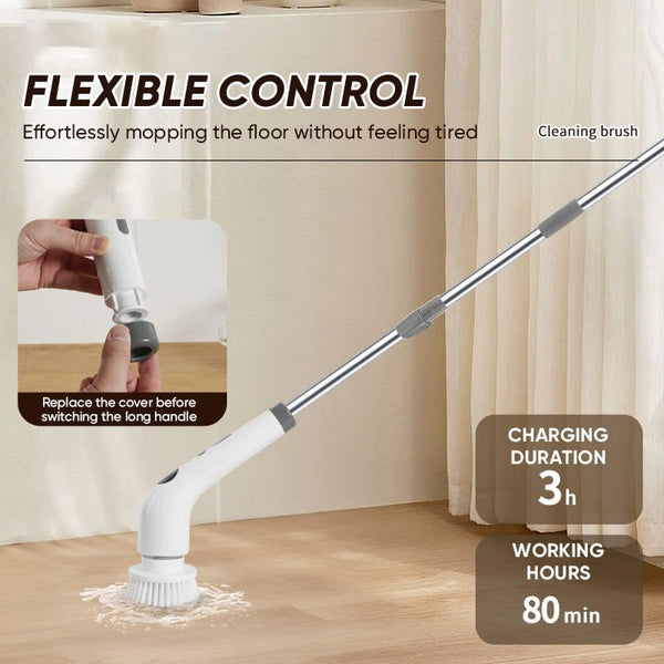 Sakerplus® Multifunctional Wireless Electric Scrub Brush