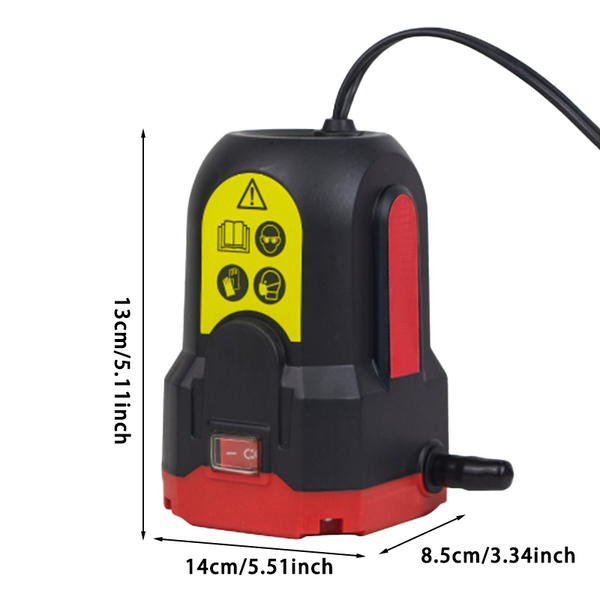 Sakerplus® 12V/24V Electric Automotive Oil Extractor Pump