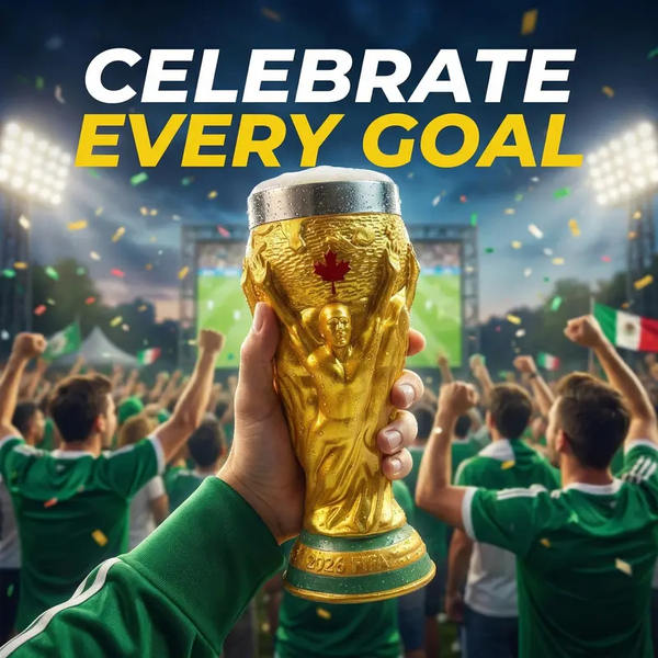 Sakerplus® Summer Soccer Trophy Cup Collectible