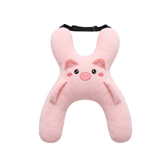 Sakerplus® Kids Plush Car Seat Pillow