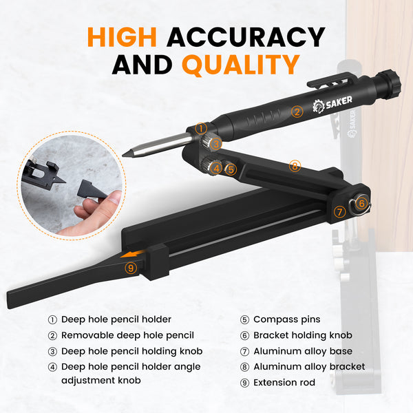 Saker Multifunctional Scribing Tool