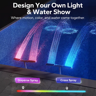 Sakerplus® Solar Pool Fountain With Lights
