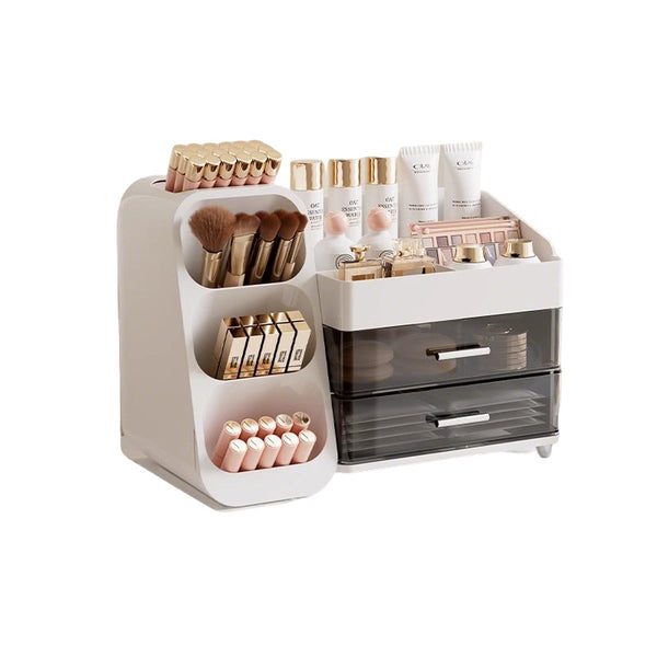Sakerplus® Elegant Vanity Makeup Storage Organizer Box
