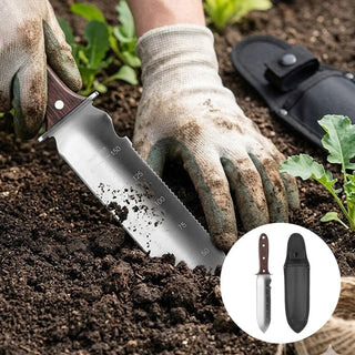 Sakerplus® Hori Hori Soil Knife for Gardening