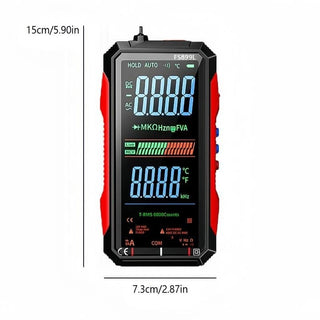Sakerplus® True RMS 6000-Count Digital Voltmeter