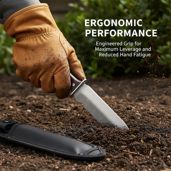Sakerplus® Hori Hori Soil Knife for Gardening