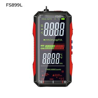 Sakerplus® True RMS 6000-Count Digital Voltmeter