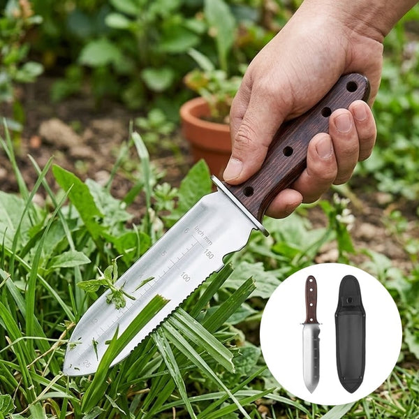 Sakerplus® Hori Hori Soil Knife for Gardening