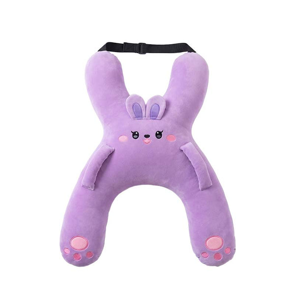 Sakerplus® Kids Plush Car Seat Pillow