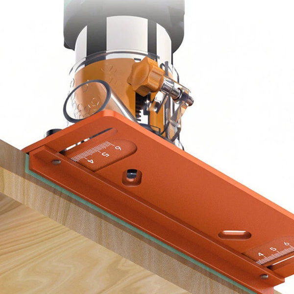 Sakerplus® Precision Wood Router Slotting Guide Bracket