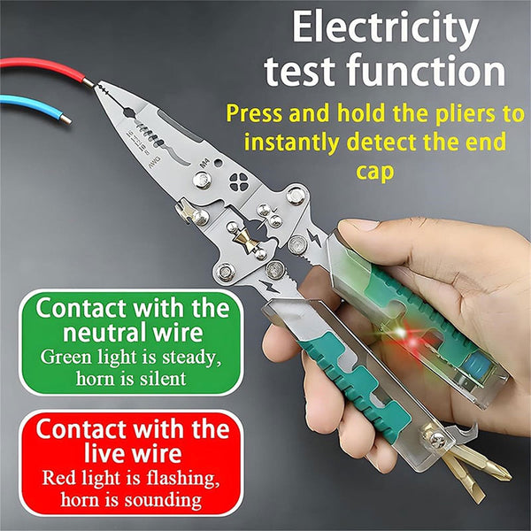 Sakerplus® Multi-function Electrician's Pliers Set