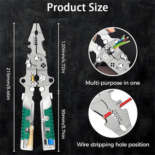 Sakerplus® Multi-function Electrician's Pliers Set