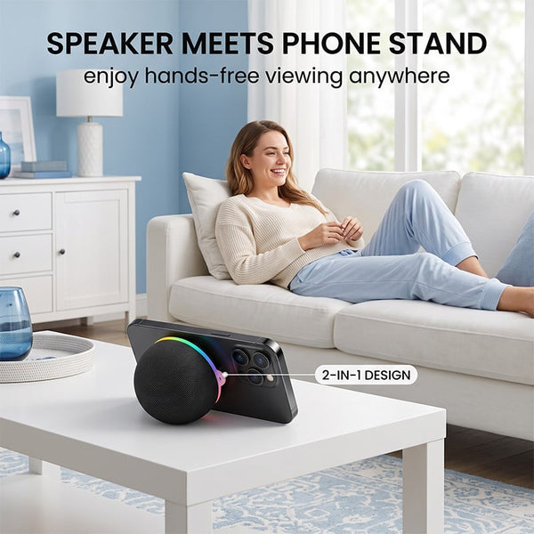 Sakerplus® Portable Magnetic Wireless Bluetooth Speaker